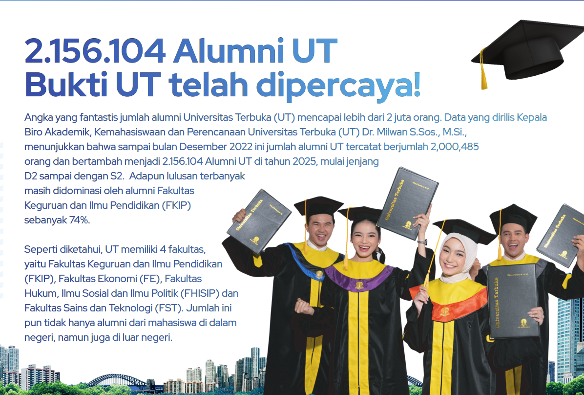2 juta alumni UT